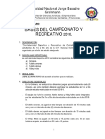 Bases de La Actividad Deportiva - 2018