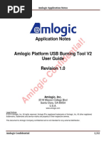 Amlogic Platform USB Burning Tool V2 User Guide V1.0