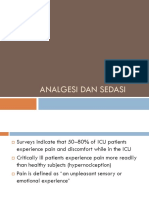 Analgesi Dan Sedasi Di Icu