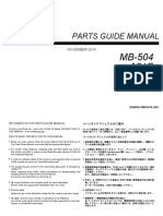 MB 504PartsManual