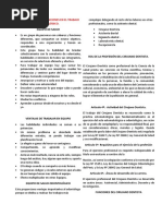 Trabajo en Equipo, Funciones en El Trabajo Odontológico