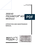 129772-01 Rev C 3500 40 Proximitor Monitor Module Operation and Maintenance Manual