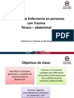 Clase Trauma Toracico Abdominal