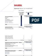 Packaging Equipment ROI Calculator v2018