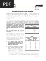 MV Cable IEC STD