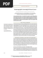 Mammographic Screening of Breastr Cancer