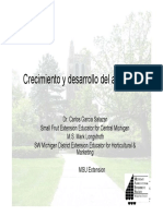 Crecimiento y Desarrolo Del Arandano PDF