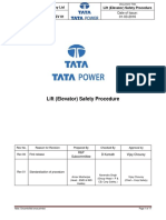 Lift Elevator Safety