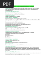 Scaffold Safety Procedure