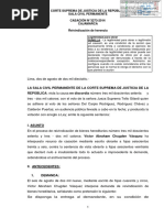 Casación 3273-2014 Cajamarca - Qué Es La Legitimidad para Obrar o Legitimatio Ad Causam - Compilador José María Pacori Cari