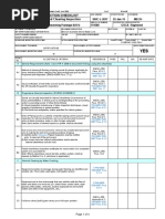 Saudi Aramco Inspection Checklist: Piping / Equipment Internal Cleaning Inspection