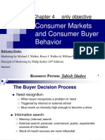 4.consumer Markets and Consumer Buyer Behavior