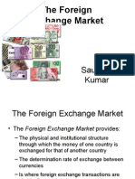 The Foreign Exchange Market