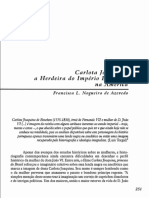 Carlota Joaquina A Herdeira Do Império Espanhol Na América