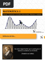 SEMANA 5-Función Creciente y Decreciente. Primera Derivada.