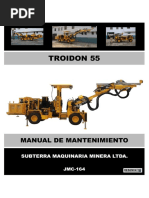 Manual Mantto Troidon 55 - Jmc-164