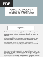 Modulo de Principios de Epidemiología para El Control