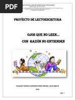 2018 Proyecto Lector