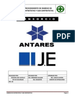 Procedimiento de Ingreso de Contratistas Y Sub Contratistas