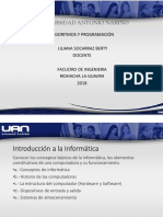 Historia de Las Computadoras y Los Componentes Externos de Un Computador PDF