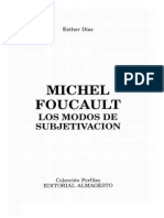 Diaz Esther - Michel Foucault - Los Modos de Subjetivacion