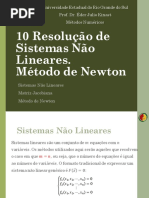 Métodos Numéricos - Método de Newton