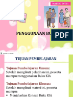 Materi Inti 1. Penggunaan Buku KIA - Balita