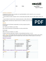 Encontro Consonantal Exatas