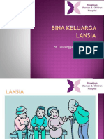 Bina Keluarga Lansia