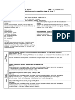 English Lesson Plan 3 W Self Reflection