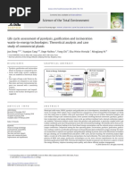 Life Cycle Assessment of Pyrolysis, Gasification and Incineration Waste-To-Energy Technologies: Theoretical Analysis and Case Study of Commercial Plants