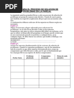 Guia para El Proceso de Solucion de Problemas en La