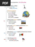 Les Prepositions 