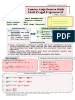 LKPD Limit Fungsi Trigonometri