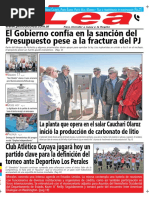 Periódico Lea Miércoles 14 de Noviembre Del 2018