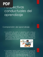 Perspectivas Conductuales Del Aprendizaje