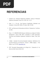 Referencias: Evaluación Moderna de Las Reservas de Hidrocarburos