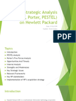 HP - Strategic Analysis (SWOT, Porter, PESTEL