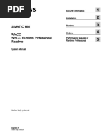 Readme WinCC RT Professional V14SP1 PDF