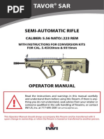 TAVOR SAR Manual V08 011 01 09 53RevA PDF