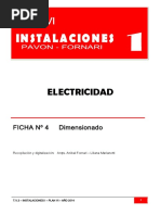 Eléctricas Ficha 4 Dimensionado