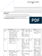 Planificación de Taller de Periodismo 2do Semestre