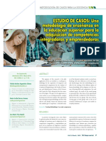 Estudio de Casos: Una Metodología de Enseñanza en La Educación Superior para La Adquisición de Competencias Integradoras y Emprendedoras