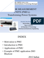 Phasor Measurement Units (Pmus) - Transforming Power