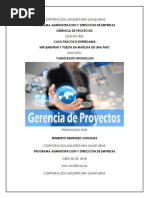 Entregable Unid Tres Gerencia de Proyectos 30 Abril de 2018