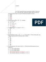 Soal SBMPTN Matematika Saintek