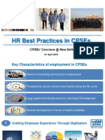 Best HR Practices in CPSEs