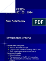 Seismic Design NBC 105