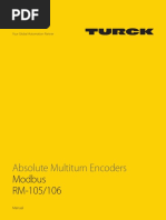 Absolute Multiturn Encoders - Modbus - MA1032