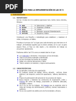 Metodologia para La Implementacion de Las 5's